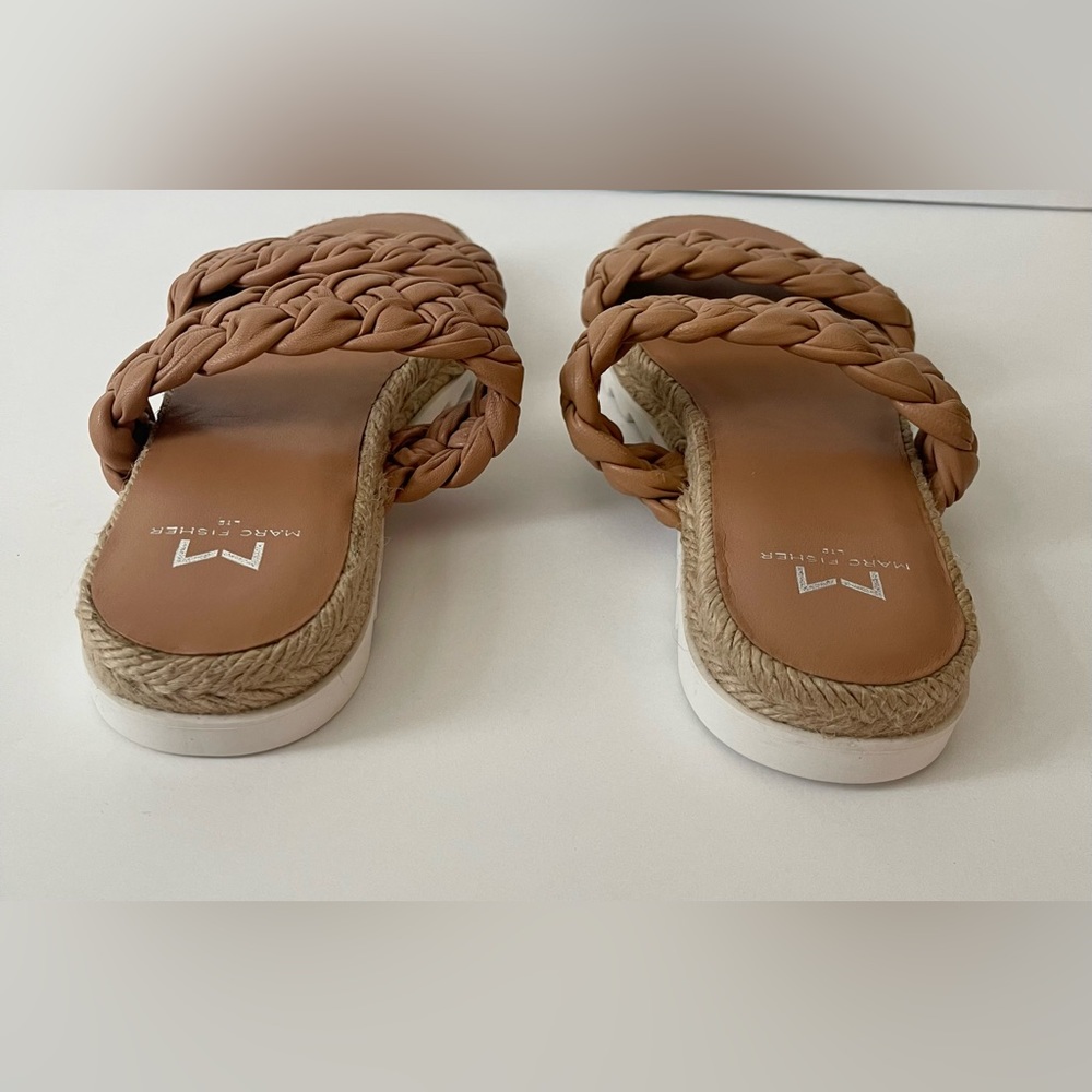 Marc Fisher Jaimee Espadrille Slide Sandal 5m - image 6